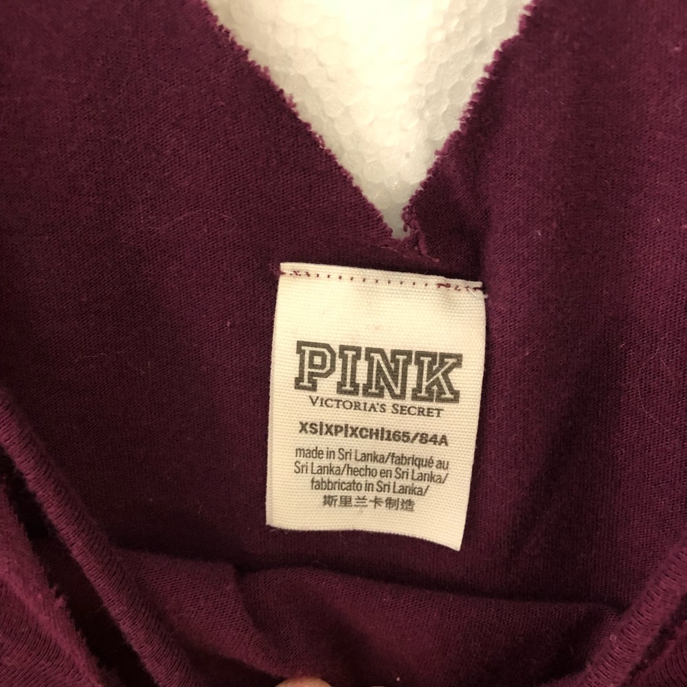 PINK Victoria’s Secret Criss Cross Neckline Tee - Picture 5 of 8